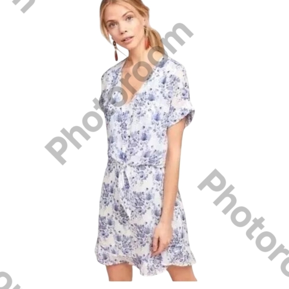 Anthropologie Cloth & Stone Med "Made with love for Anthropologie "Vivian dress - Picture 4 of 15